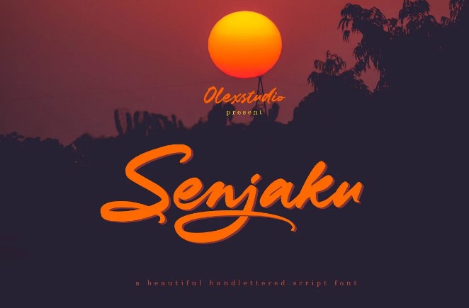 [Creativemarket] Senjaku - Handlettered Font_0.jpg